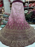 Wedding Unstitched Designer Heavy Work Bridal Lehenga - Sexy Bridal Lingerie for Sri Lankan Brides