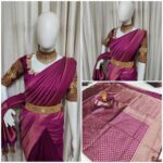 Silk Wedding Saree - Image 7