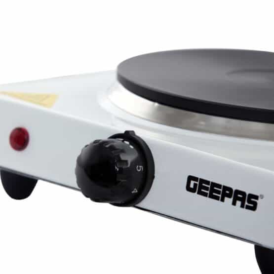 Geepas 1000W Single Hot Plate For Flexible & Precise Table Top Cooking