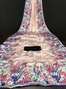 Floral Silk Saree