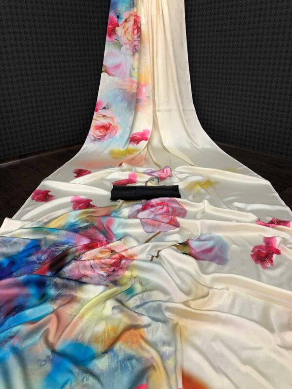 Floral Silk Saree