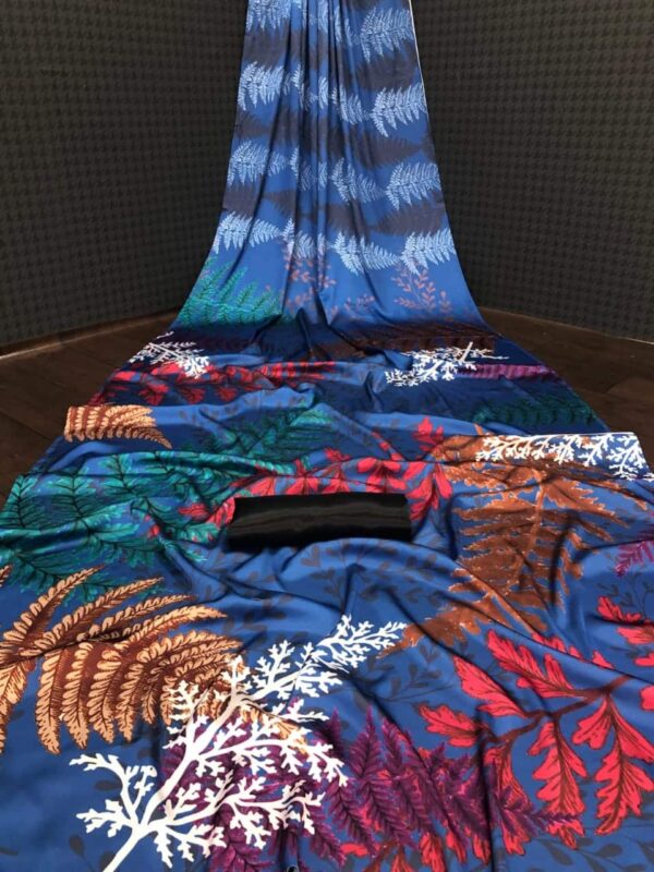 Floral Silk Saree