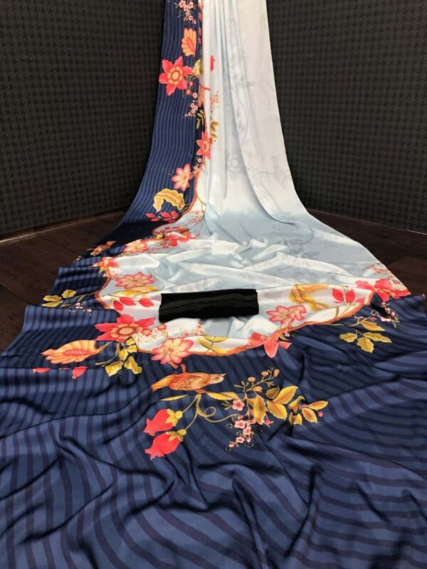 Floral Silk Saree