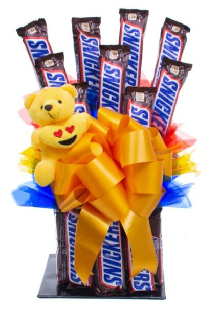 Snicker with mini bear