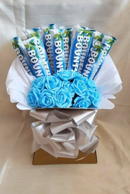 Bounty Chocolates with Rose