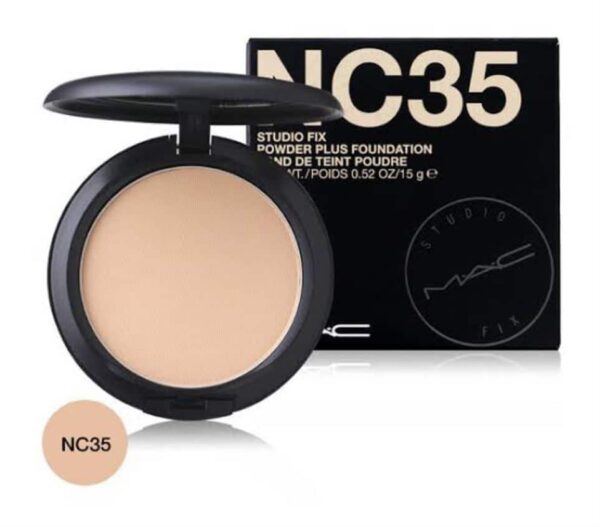 MAC Studio Fix Powder Foundation NC35- 15g