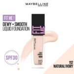 Maybelline New York Fit Me Dewy & Smooth Foundation - 30 Ml - Image 2