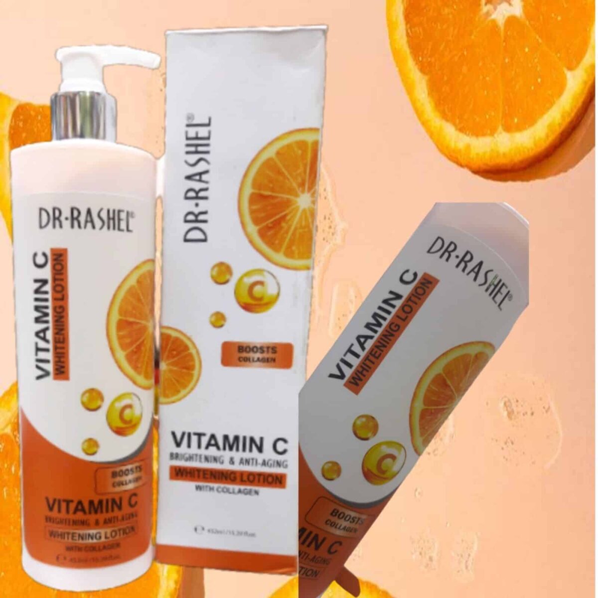 Dr. Rashel Vitamin C Whitening Lotion 452ml for skin care - Dr Rashel cream Sri Lanka at a great price