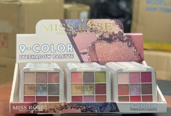 Miss Rose Professional Makeup 9 colour Eyeshadow Palette