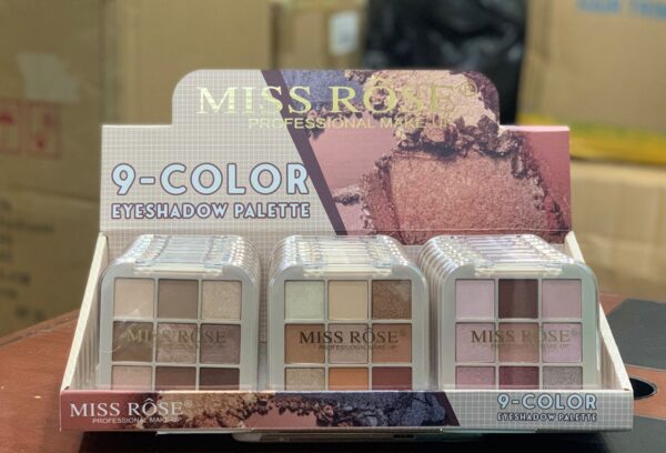 Miss Rose Professional Makeup 9 colour Eyeshadow Palette