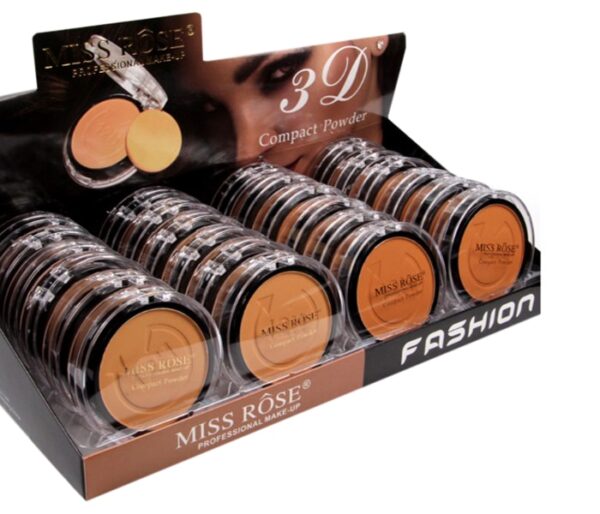Miss Rose 3D Face Compact Powder