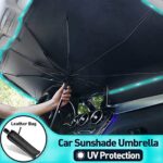Windshield Sunshade Car Front Window UV Protect Folded Umbrella - Image 3