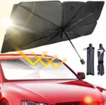 Windshield Sunshade Car Front Window UV Protect Folded Umbrella - Image 2