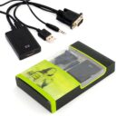 VGA to HDMI Converter with Audio – 1080P HD Support