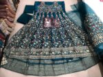 Georgette Embroidered Semi Stitched Party Wear Lehenga - Affordable Price in Sri Lanka