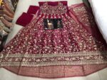 Georgette Embroidered Semi Stitched Party Wear Lehenga - Best Price in Sri Lanka for Lehenga Designs