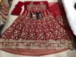 Georgette Embroidered Semi Stitched Party Wear Lehenga - Affordable price in Sri Lanka, latest designs