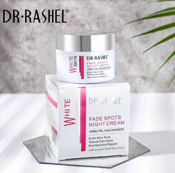 DR.RASHEL WHITE SKIN FADE SPOTS NIGHT CREAM - 50g for flawless skin - Dr Rashel cream for skin care in Sri Lanka at a great price.