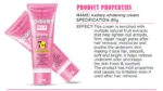 MAGIC WHITE 7 IN 1 YOGURT MILK UNDERARM CREAM - 80g - Image 7