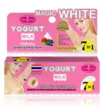 MAGIC WHITE 7 IN 1 YOGURT MILK UNDERARM CREAM - 80g - Image 3