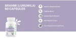 Brahmi Capsule (Lunuvila) - 60 capsules - Image 2