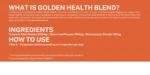 Golden Health Blend 60 Capsules - Image 5