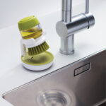Dish Brush with Soap Dispenser - Image 2