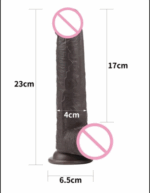 Dual Layer Movable Foreskin Dildo - Best Price Dildo in Sri Lanka