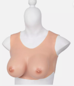 Round Neck Silicone Breast Forms Fake Boobs