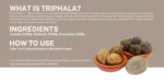 Triphala - 60 capsules - Image 3
