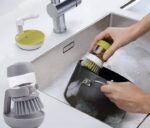 Dish Brush with Soap Dispenser - Image 3