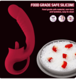 Vaginal Vibrator Tongue Licking G-spot Stimulation Dildo - Sex Toys Sri Lanka