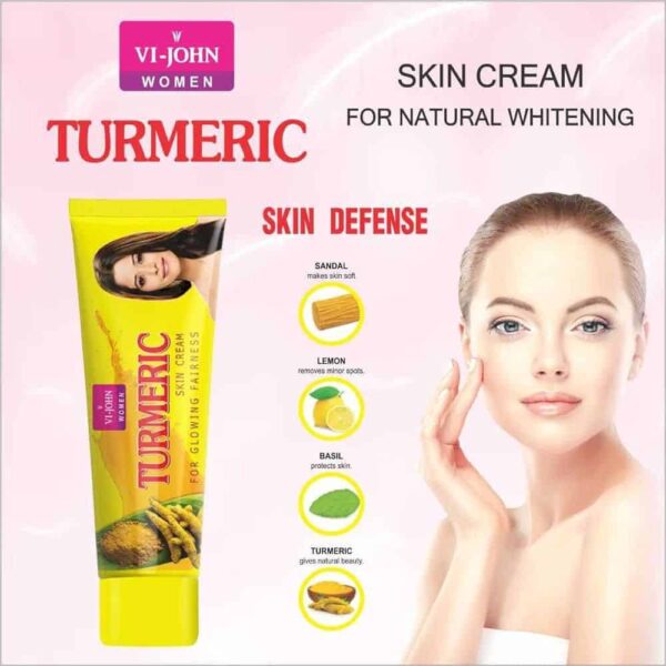 VI - JOHN WOMEN TURMERIC SKIN SHIELD CREAM FOR HEALTHY GLOW- 50g