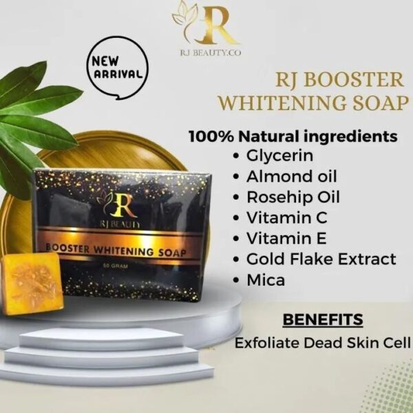 RJ BEAUTY BOOSTER WHITENING SOAP - 50g