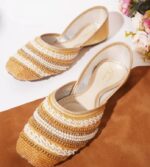 Stylish Embroidered Jutti For Women Stone Work Shoe - Trendy shoes in Sri Lanka at great prices!