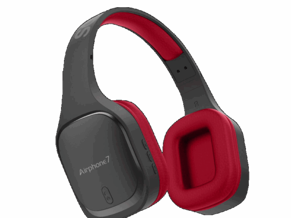 SonicGear AIRPHONE 7 Bluetooth Headphones/Headset /Earphone With mic For Smart phone & Tablet (Rechargeable)Availablity In Stock