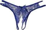 Women Sexy Lace Open Crotch Pantie - Image 7
