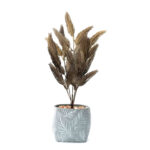 Little Luxe Leaves Pot, Fake Leaves, Silk Leaves Arrangements for Home ,Office Parties