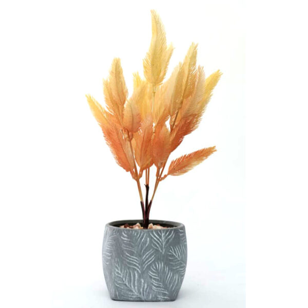 Little Luxe Leaves Pot, Fake Leaves, Silk Leaves Arrangements for Home ,Office Parties