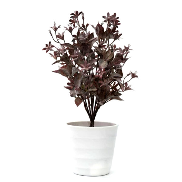 Little Luxe Leaves Pot, Fake Leaves, Silk Leaves Arrangements for Home ,Office Parties