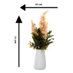 Queen’s Bud Silk Roses Vase Real Touch, Fake Roses, Silk Flower Arrangements for Home ,Office Parties, Gift Wedding Decoration - Image 2