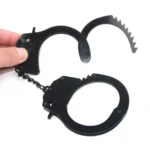 Black Metal Handcuffs BDSM Sex Toy - Best Sex Toys in Sri Lanka