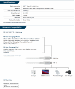Prolink USB-C to Lightning Cable for iPhone in Sri Lanka - iPhone Price in Sri Lanka