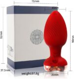 Hot Sales Rose Anal Plug Vibrator sex toy for sale in Sri Lanka - affordable prices and various designs.
