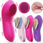 Wearable Panty Vibrator Remote Control with APP, 9 Vibrations Adult Sex Toy for Women - Rechargeable Clitoral G Spot Vibrator with Magnetic Clip