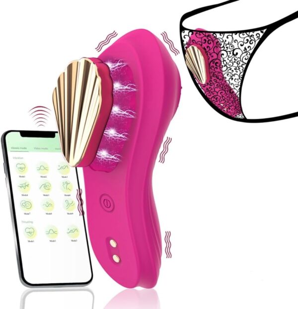 'Wearable Panty Vibrator Remote Control with APP, 9 Vibrations Adult Sex Toys for Women in Sri Lanka'