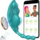Wearable Clitoral Vibrator Sex Toy - APP Control Invisible Quiet Butterfly Panty Stimulator