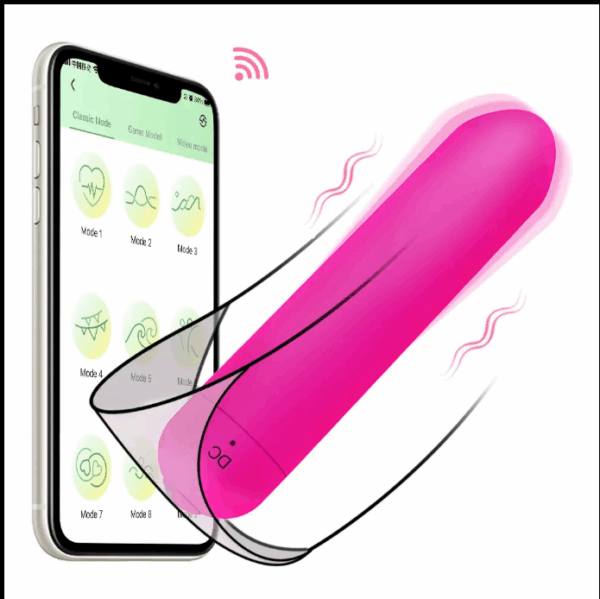 Wireless Smartphone App Controlled Vibrator 10 Speed Super Powerful Hot Sex Power Mini Bullet Vibrator Sex Toy for Women Ladies