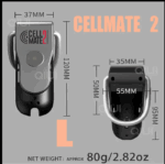 APP Controlled Cellmate 2 Smart Male Chastity Device Cock Cage - Image 5