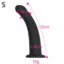 Black Realistic Dildo With Strong Suction Cup - Sex Toy